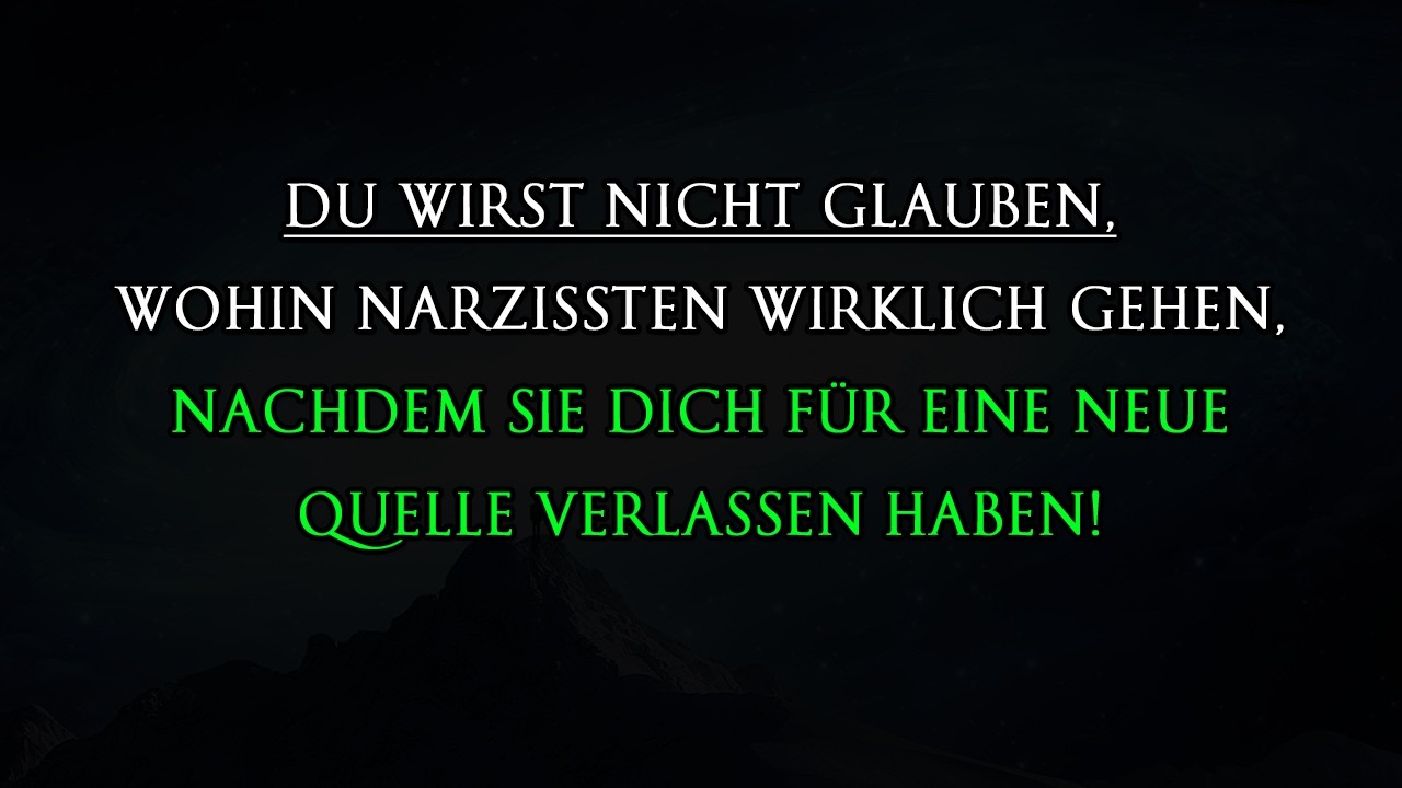 Welches ist das erste Ziel, das Narzissten nach dem Abstoß der neuen Person wählen? | Narzissmus