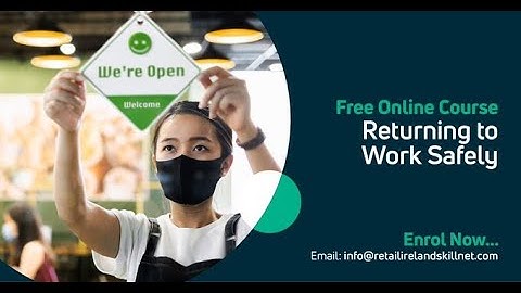 Returning to Work Safely Free Online Course
