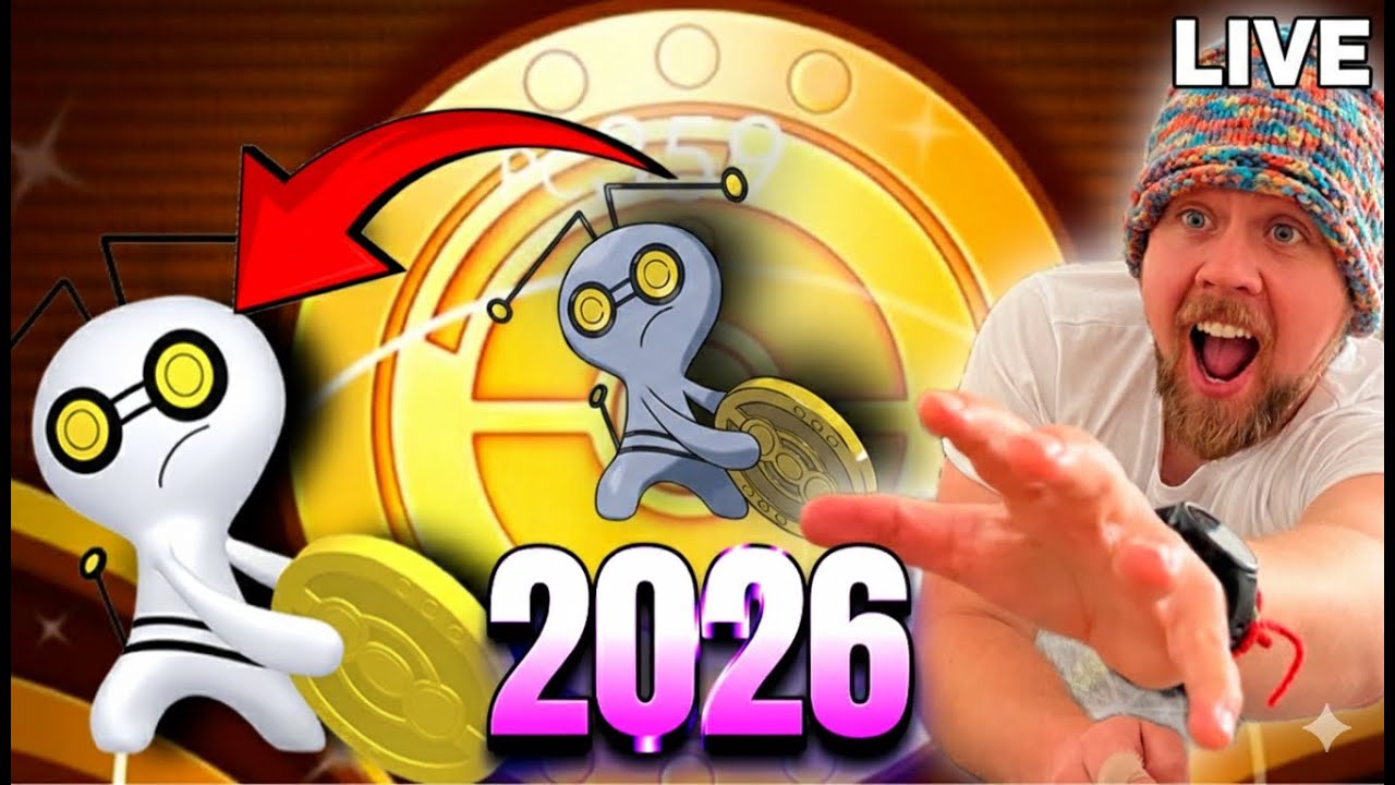 ‼️Lunala , Gimmighoul &G Bird Shiny Hunt✅LIVE!