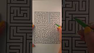 ASMR Maze Drawing 🌀 Whisper & Pen Sounds — “Dead End…”