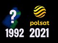 Ewolucja loga polsat 19922021