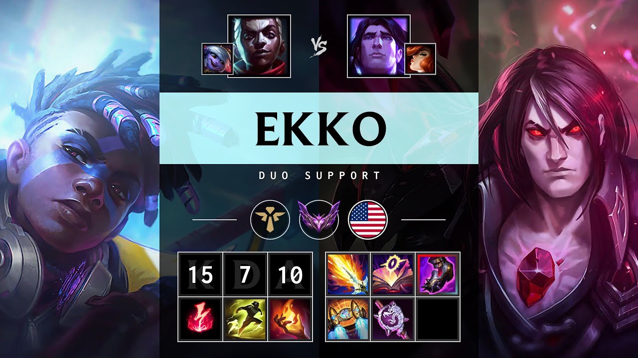 Ekko Support vs Taric - NA Master Patch 25.18