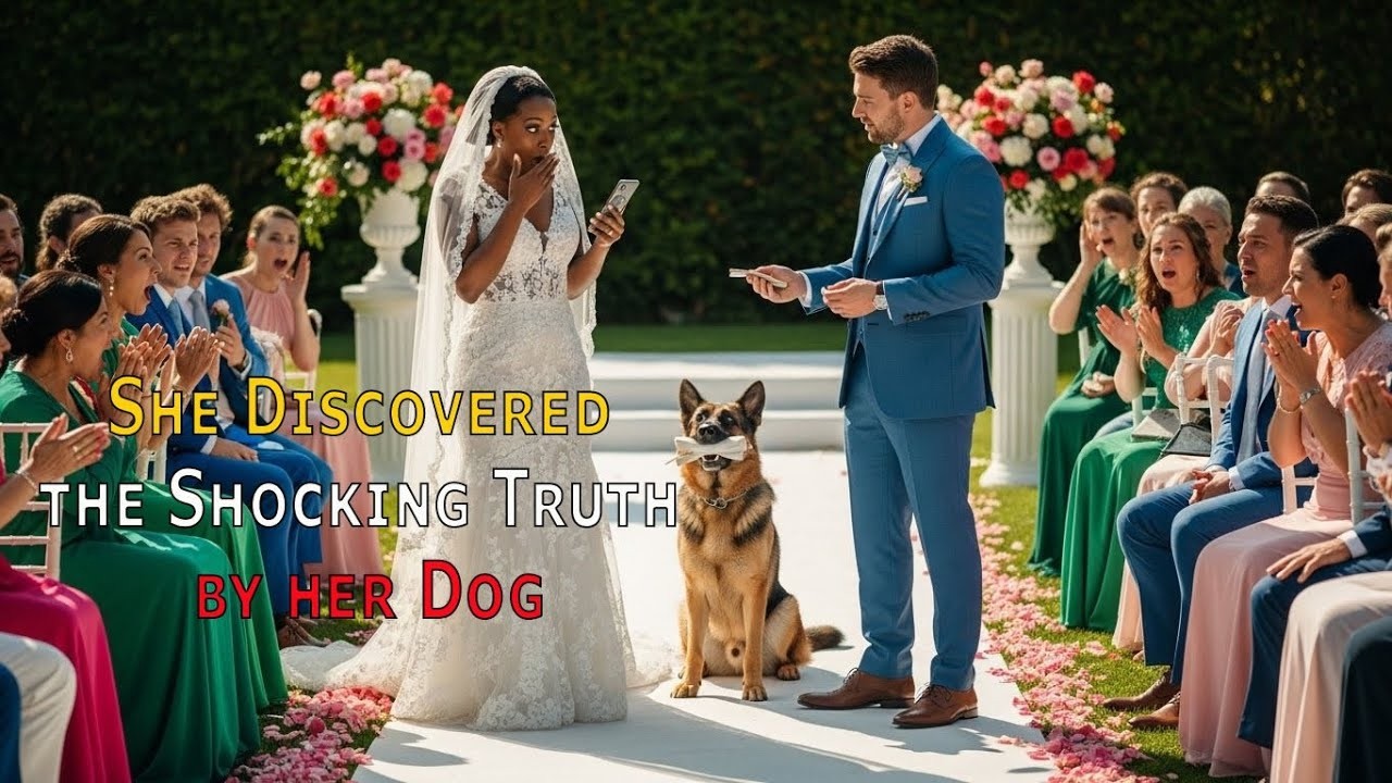 On Her Wedding Day, Her Dog Blocked Her Path—Then She Discovered the Shocking Truth