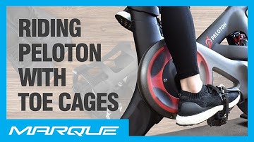Riding Peloton With Toe Cages | How To Ride With Regular Shoes | Tips & Tricks For Peloton Riders