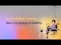 Accessibility Testing. Урок 2: Доступність Та Зручність Використання 