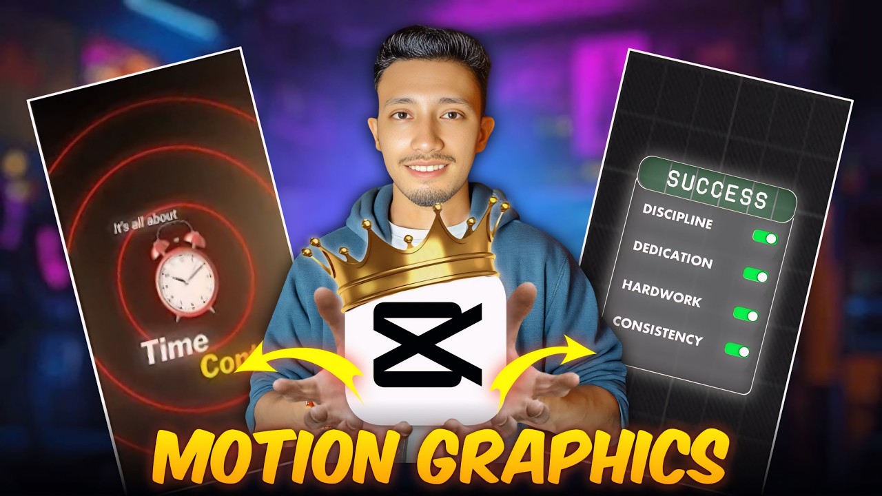 Capcut Graphics Motion Graphics Tutorial on CAPCUT 🤔| নতুনদের জন্য সহজ এডিটিং | # ...
