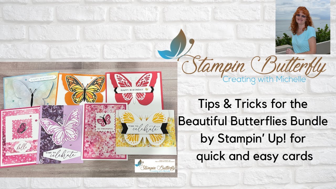 Tips & Tricks for using the Beautiful Butterflies bundle by Stampin' Up ...