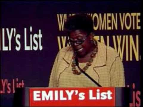 Stephanie Tubbs Jones: EMILY's List 2008 DC Luncheon