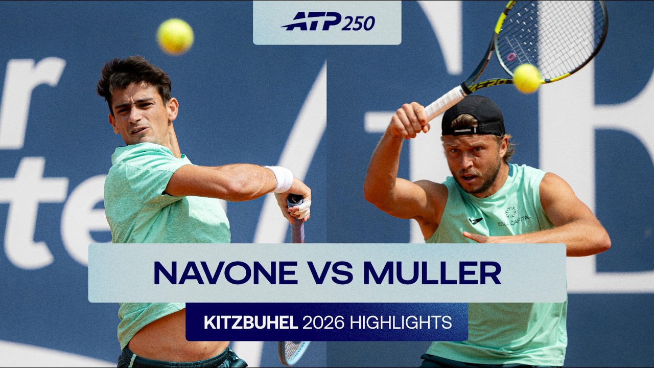 Mariano Navone vs Alexandre Muller Highlights | Kitzbuhel 2026 Round 1