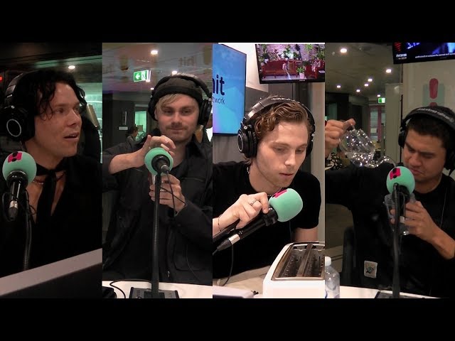 5SOS Create Their Favourite Calm Sounds and It's Hilarious! | Hit Entertainment