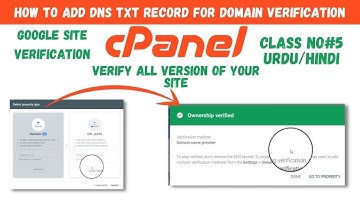 Verify Domain Ownership Via DNS Record | Google Search Console Publisher 2022 (DNS & TXT Records)