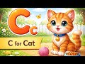 A to D Alphabet Learning for Kids | ABCD with Pictures | A for Apple, B for Ball.