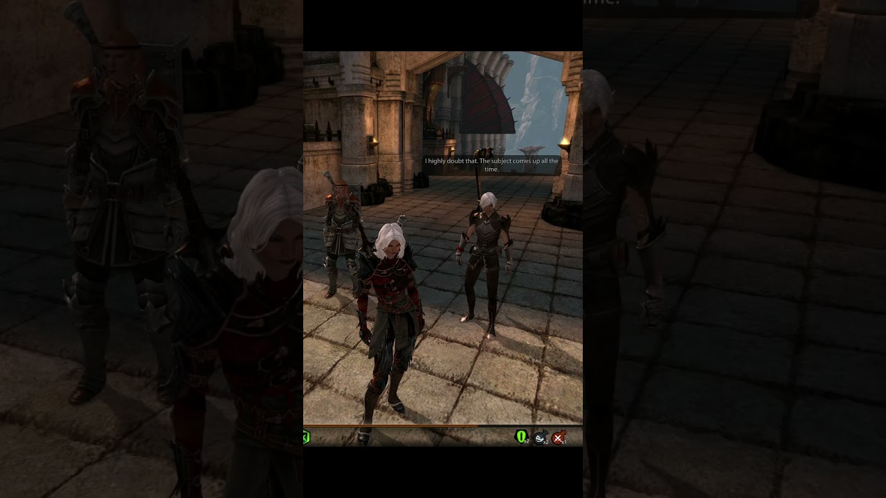 Templars vs. Mages (w/ Varric & Fenris) 