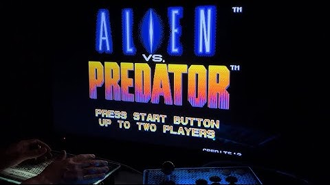 Alien Vs Predator Arcade Gameplay w/Pandora Platinum Pro