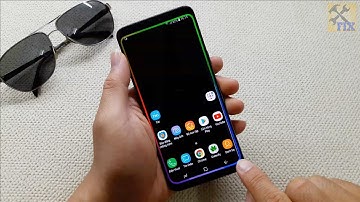 How to set Edge Lighting RGB on Android phone