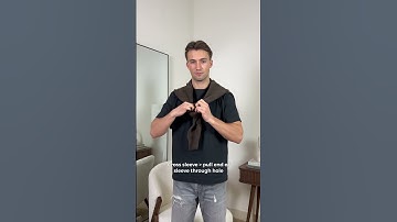 Thumbnail of How to tie your hoodie perfectly ✨ SAVE FOR LATER #fashion #menswear