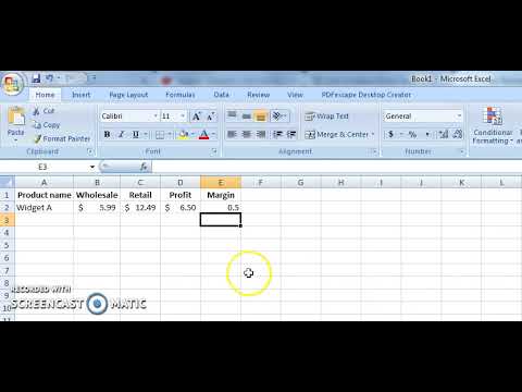 Video: How To Calculate A Trade Margin