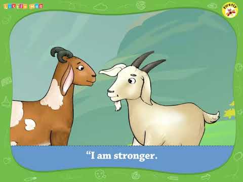 Two Wise Goats  Senior KG Stories for Children I Animated I Little Mee Stories