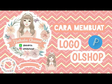 Cara Membuat Logo Olshop Di Android Nathalia Channel