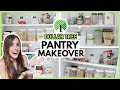 EPIC Dollar Tree Pantry Makeover 💚 THIS WAS SO SATISFYING!