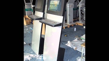 ZKTEK K1A touchscreen internet kiosk with metal keyboard and 3G&4G&GPRS connected by WIFI