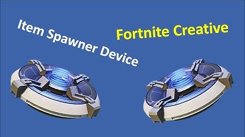 How to use Item Spawner in Fortnite Creative