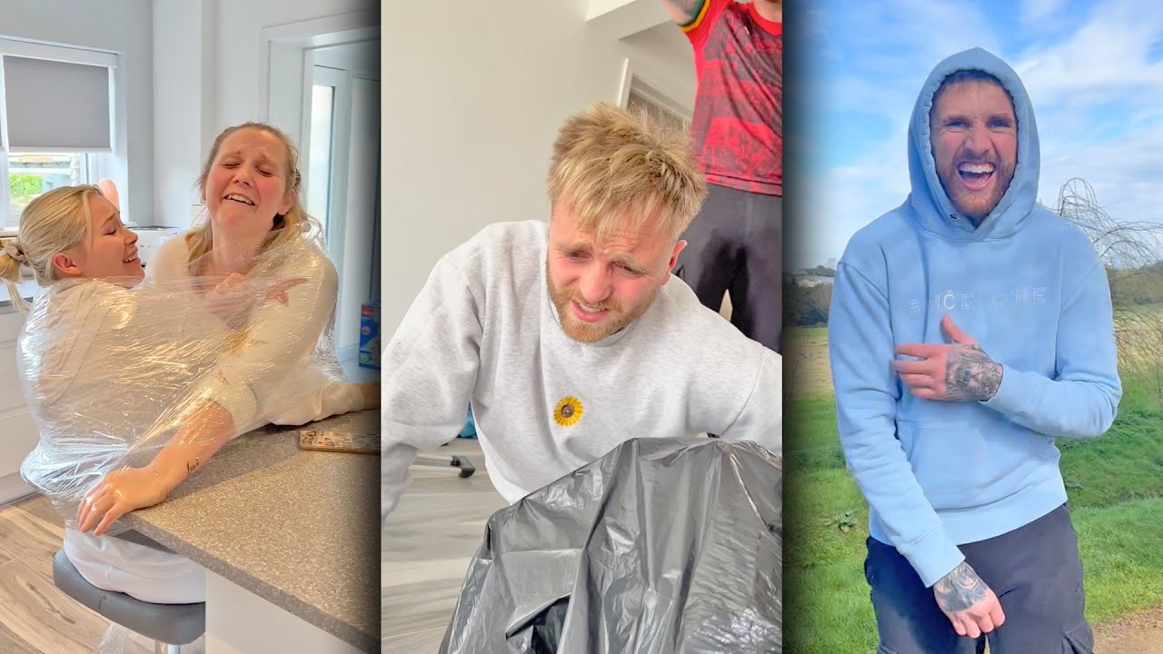 PLASTIC WRAP Has Many Uses! (PRANKS) YouTube