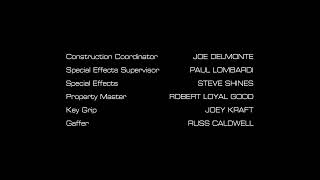 CSI: Miami End Credits Season 10 2011