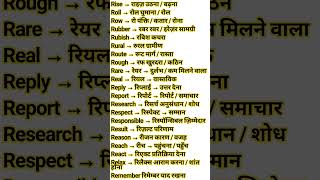 English Speaking Practice, Daily Use English Words, Most Important Vocabulary Words, English Gramma