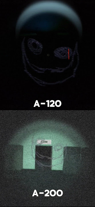 A-120 and A-200 Jumpscares | Rooms & Doors #rooms #roblox #fangame