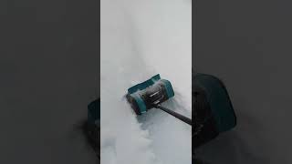 Снегоуборщик аккумуляторный ручной#зима