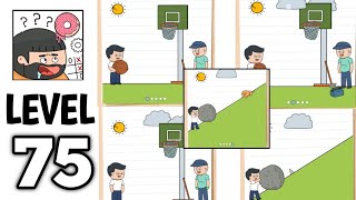 Brain Test 5 Level 75 All Parts Walkthrough