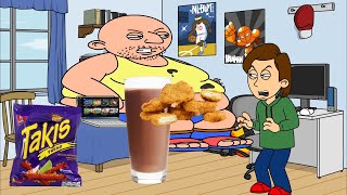 Caillou Becomes A Uttp Member And Gets Grounded