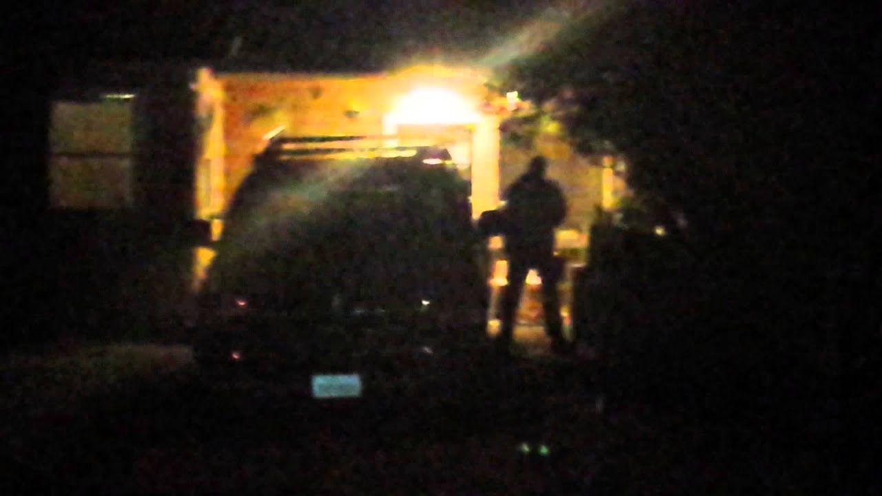 Simi police at our house