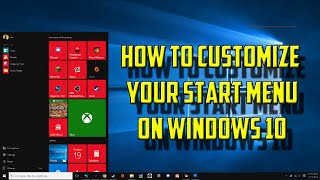 How to customize your start menu in Windows 10 screenshot 5