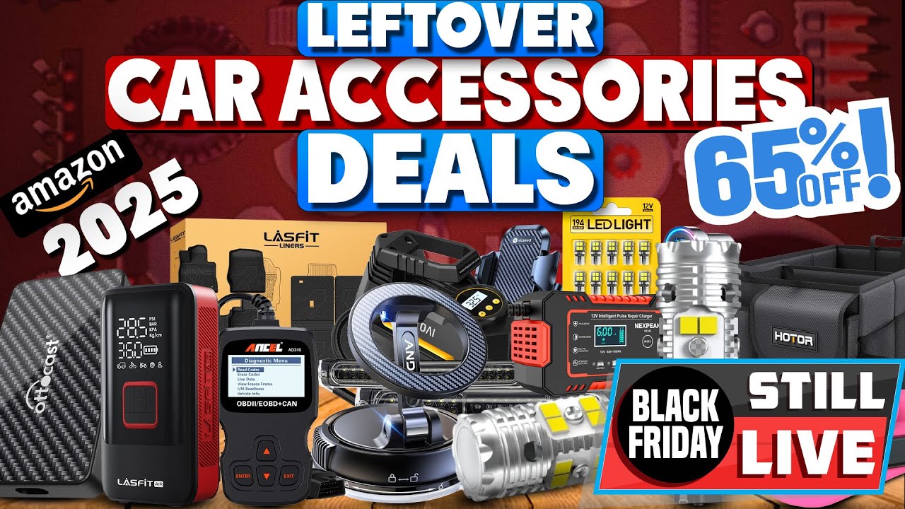 Still Live 65% Off! 50 Black Friday Amazon Car Accessories Deals 2025 ...