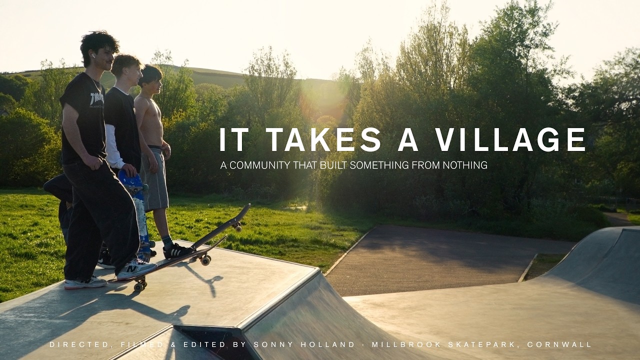 IT TAKES A VILLAGE | A Skateboard Documentary (Cornwall, UK)