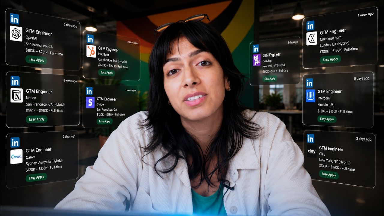 YouTube thumbnail for “Why every tech company is hiring for this job right now” by Clay Originals