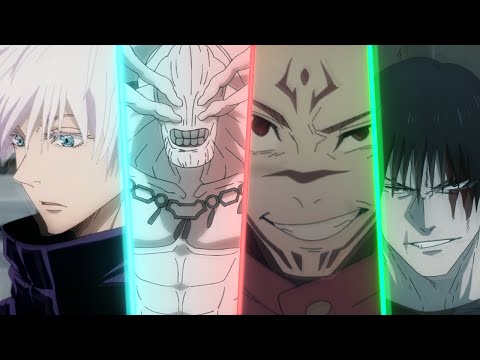 五条 VS 魔虚羅 VS 宿儺 VS 甚爾　【呪術MAD】