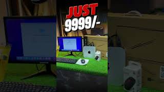 mac mini Just ₹9999 ki  COMPLETE PC Setup! 😱 |  #bestwaylaptops #budgetlaptops