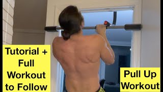 Pull Ups Workout For at Home or at Gym | 20 Min Pull Ups Workout Follow Along!