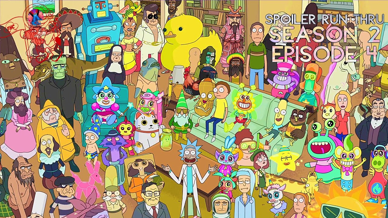 TOO HIGH CINEMA SPOILER RUN THRU REVIEW RICK AND MORTY SEASON 2 EPISODE