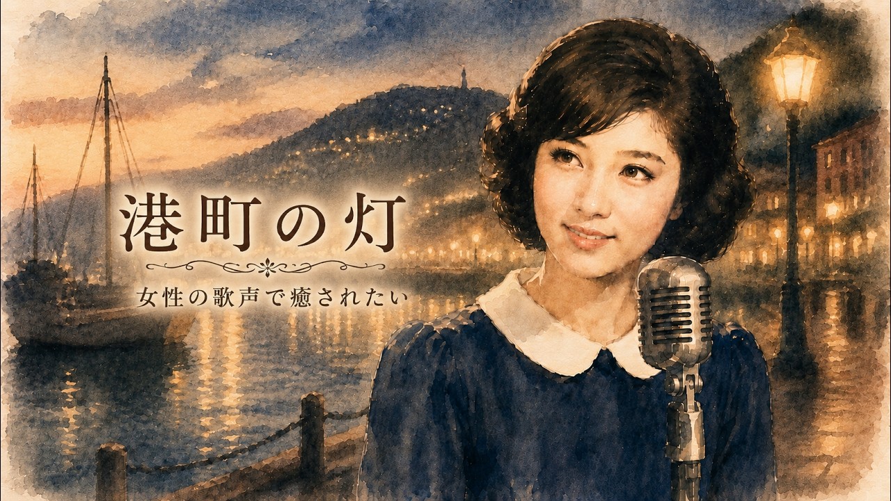 Healing Female Vocal | Nostalgic Mood Kayokyoku | Lights of the