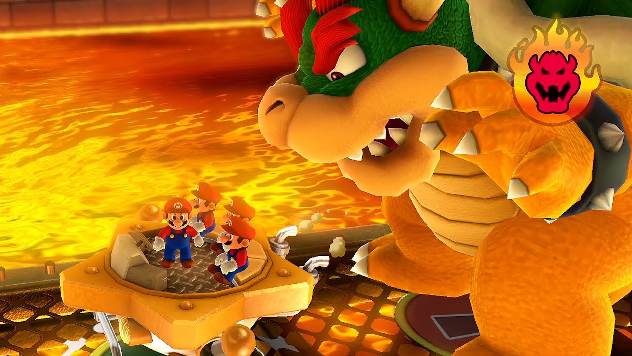 Mario Party 10 - Mario vs Mario vs Mario vs Mario vs Bowser - Chaos Castle (Master CPU)