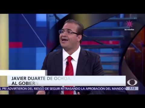 Javier Duarte responde a las acusaciones en su contra - Despierta, con Loret