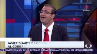 Javier Duarte responde a las acusaciones en su contra  Despierta, con Loret