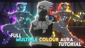 Multiple Colour Aura Tutorial | Alight Motion | New 4 Colour Aura Tutorial | Free Preset!!