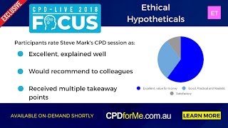 2018 Ethical Hypotheticals PREVIEW, Ethics and Professional Responsibility
