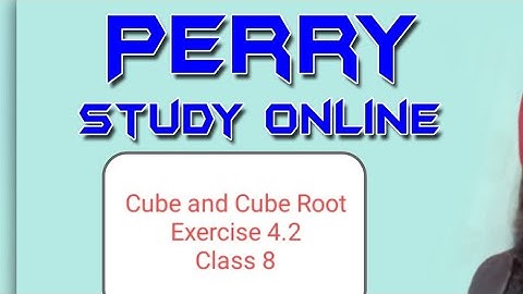 Class 8|Cube And Cube Root|Exercise 4.2|Maths Mate Book|