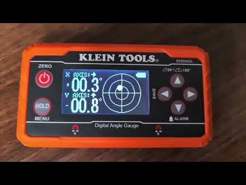 Klein Tools - Digital Angle Gauge 935DAGL Electricians Review 